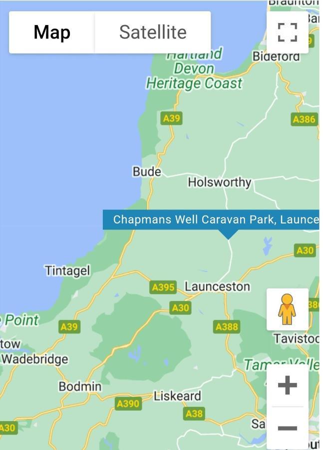 Cornwall Cornwall-Chapmanswell Caravan Holiday Park A30 B&B Bed And Breakfast #41 Launceston Buitenkant foto